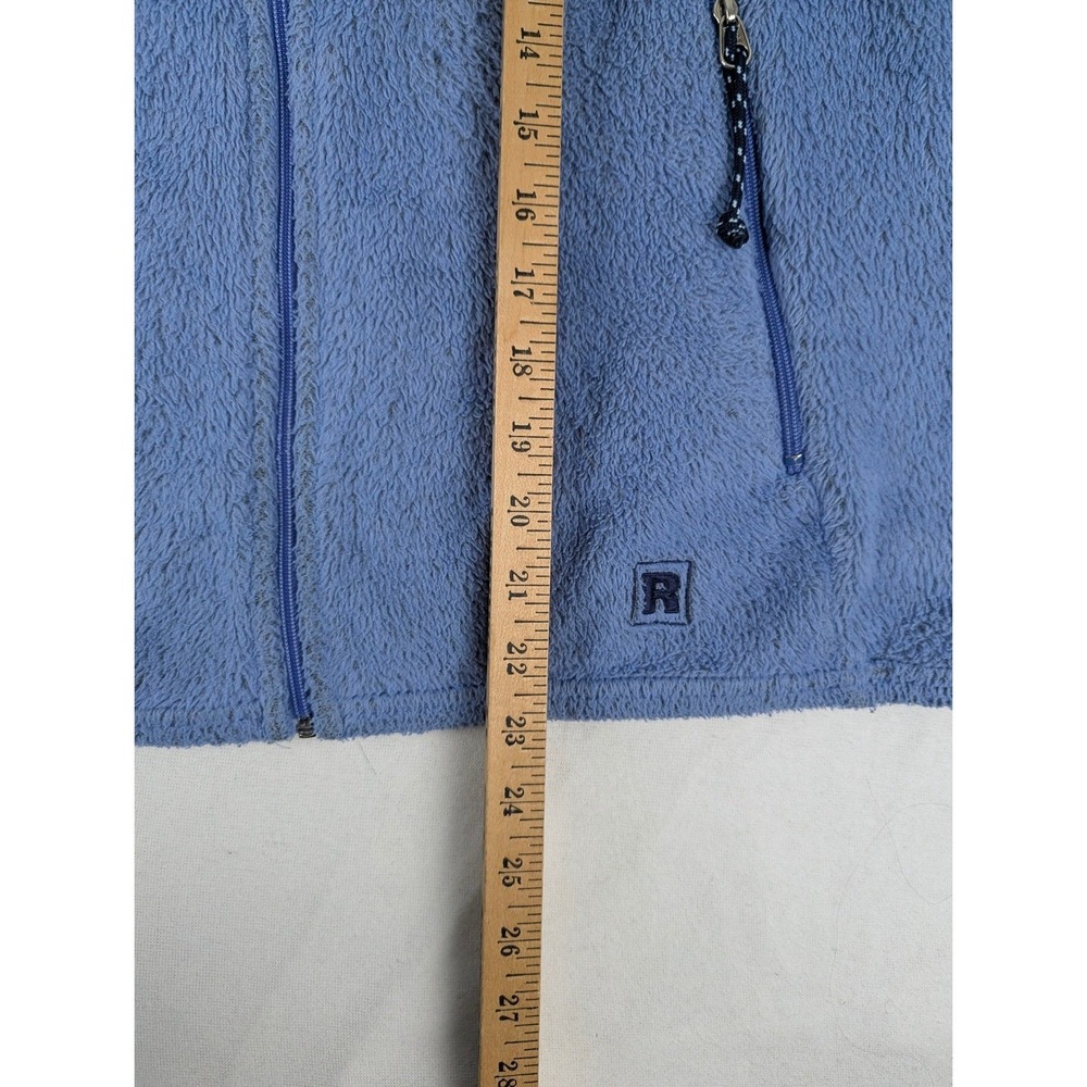 Patagonia Los Gatos Fleece Vest Womens Large Blue Full Zip High Pile Periwinkle - Picture 11 of 12